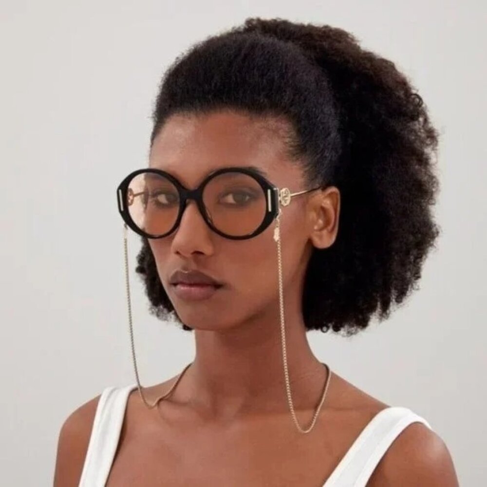 NEW GUCCI SUNGLASSES WITH GOLD CHAIN WOMEN GUCCI GG1202S 004